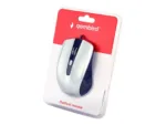 Pelė Gembird MUS-4B-01-BS, šoninis vaizdas su USB jungtimi