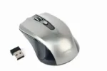 Gembird belaidė pelė MUSW-4B-04-BG, juoda ir kosmine pilka