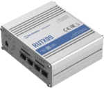 Rugged Industrial LTE-A Cat6 Router   RUTX09   No Wi-Fi   10/100/1000 Mbit/s   Ethernet LAN (RJ-45) ports 4   Mesh Support No   MU-MiMO No   2G/3G/4G