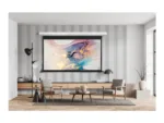 Elite Screens   Electric Saker Tab-Tension Series Screen   SK180NXW2-E6   Diagonal 180 ”   16:10   Viewable screen width (W) 388 cm   Black