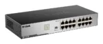 D-Link   16-Port Gigabit Unmanaged Desktop Switch   DGS-1016D   Unmanaged   Desktop
