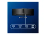 Philips   SuperWide curved LCD display   499P9H/00   48.8 ”   VA   Dual QHD   32:9   70 Hz   5 ms   5120 x 1440 pixels   450 cd/m²   Headphone out   HDMI ports quantity 2   Black