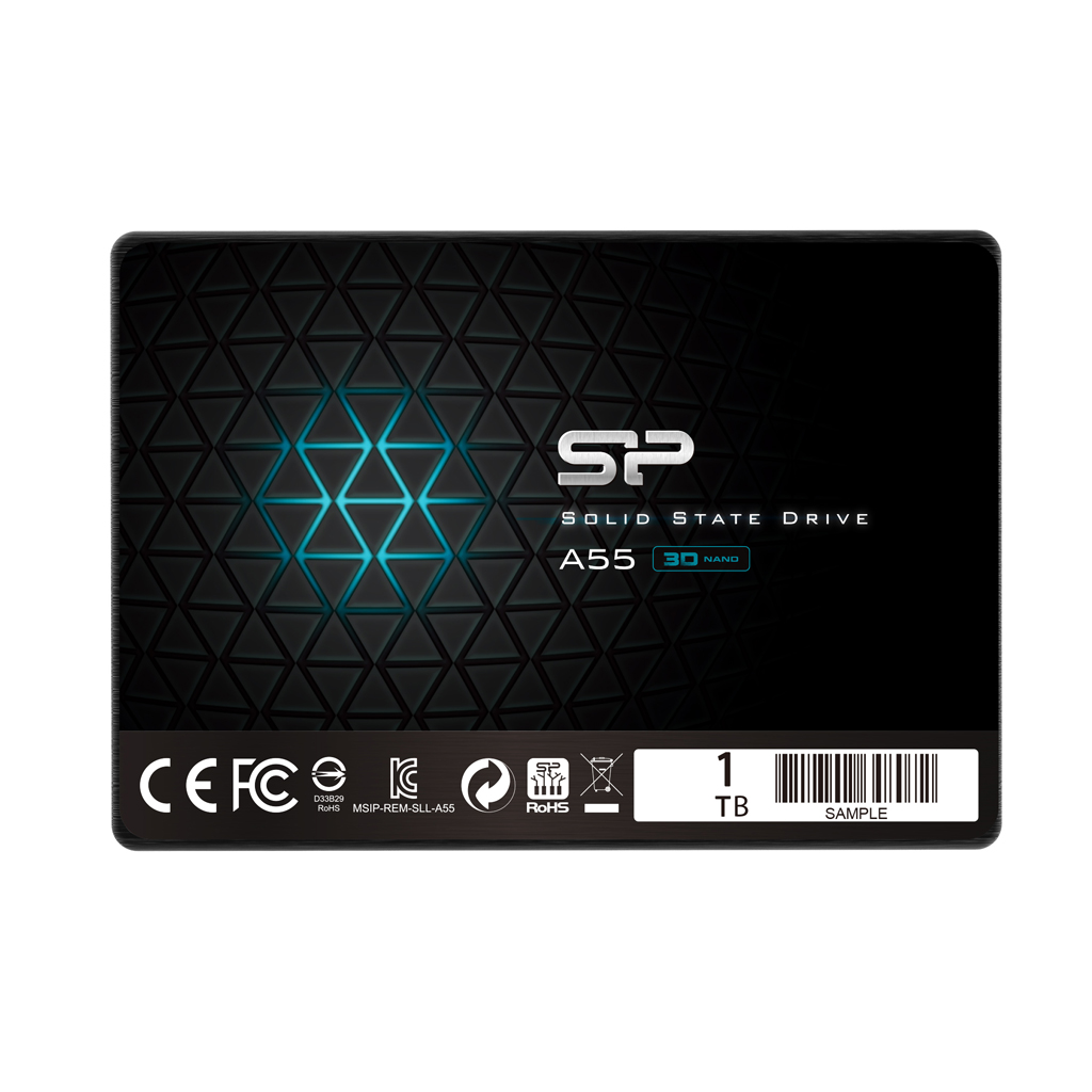 259275-sp001tbss3a55s25-4712702659139-0.webp Silicon Power A55 1000 GB Solid-state drive interface SATA Read speed 560 MB/s Write speed 530 MB/s