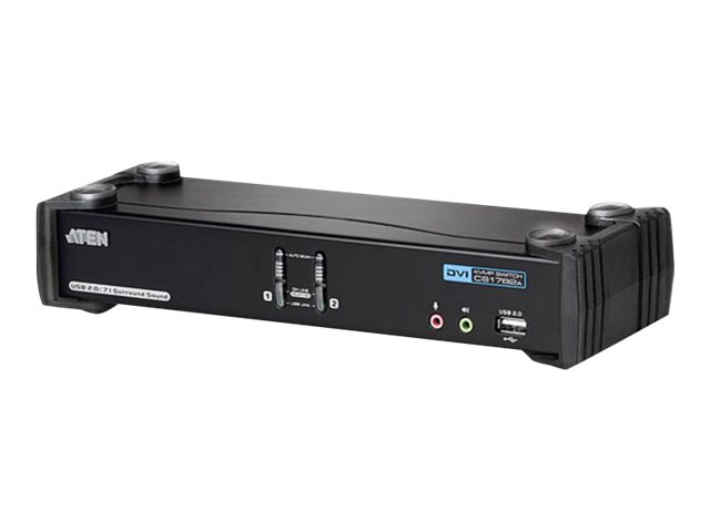 259542-cs1782a-at-g-0.webp Aten 2-Port USB DVI Dual Link/CH7.1 Audio KVMP Switch Aten 2-Port USB DVI Dual Link/CH7.1 Audio KVMP™ Switch