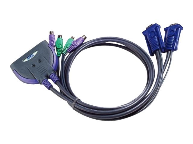 259561-cs62s-at-0.webp Aten 2-Port PS/2 VGA Cable KVM Switch (0.9m) Aten 2-Port PS/2 VGA Cable KVM Switch (0.9m)