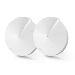 Home Mesh Wi-Fi System   Deco M9 Plus (2-Pack)   802.11ac   400+867+867 Mbit/s   10/100/1000 Mbit/s   Ethernet LAN (RJ-45) ports 2   Mesh Support Yes   MU-MiMO Yes   No mobile broadband   Antenna type 8xInternal   1xUSB 2.0