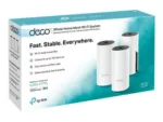 Whole Home Mesh WiFi System   Deco M4 (3-Pack)   802.11ac   300+867 Mbit/s   10/100/1000 Mbit/s   Ethernet LAN (RJ-45) ports 2   Mesh Support Yes   MU-MiMO Yes   No mobile broadband   Antenna type 2xInternal   No