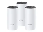 Whole Home Mesh WiFi System   Deco M4 (3-Pack)   802.11ac   300+867 Mbit/s   10/100/1000 Mbit/s   Ethernet LAN (RJ-45) ports 2   Mesh Support Yes   MU-MiMO Yes   No mobile broadband   Antenna type 2xInternal   No
