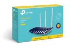 Router   Archer C20   802.11ac   300+433 Mbit/s   10/100 Mbit/s   Ethernet LAN (RJ-45) ports 4   Mesh Support No   MU-MiMO No   No mobile broadband   Antenna type 3xExternal   No