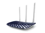 Router   Archer C20   802.11ac   300+433 Mbit/s   10/100 Mbit/s   Ethernet LAN (RJ-45) ports 4   Mesh Support No   MU-MiMO No   No mobile broadband   Antenna type 3xExternal   No