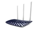 Router   Archer C20   802.11ac   300+433 Mbit/s   10/100 Mbit/s   Ethernet LAN (RJ-45) ports 4   Mesh Support No   MU-MiMO No   No mobile broadband   Antenna type 3xExternal   No