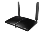 4G+ LTE Router   Archer MR600   802.11ac   300+867 Mbit/s   10/100/1000 Mbit/s   Ethernet LAN (RJ-45) ports 3   Mesh Support No   MU-MiMO No   4G   Antenna type 2xDetachable