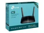 4G+ LTE Router   Archer MR600   802.11ac   300+867 Mbit/s   10/100/1000 Mbit/s   Ethernet LAN (RJ-45) ports 3   Mesh Support No   MU-MiMO No   4G   Antenna type 2xDetachable