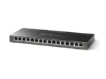 TP-LINK   Switch   TL-SG116E   Web managed   Wall mountable   Gigabit Ethernet (copper) ports quantity 16   Power supply type External   36 month(s)