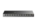 TP-LINK   Switch   TL-SG116E   Web managed   Wall mountable   Gigabit Ethernet (copper) ports quantity 16   Power supply type External   36 month(s)