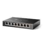 TP-LINK   Switch   TL-SG108E   Web managed   Wall mountable   Gigabit Ethernet (copper) ports quantity 8   Power supply type External   36 month(s)