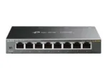 TP-LINK   Switch   TL-SG108E   Web managed   Wall mountable   Gigabit Ethernet (copper) ports quantity 8   Power supply type External   36 month(s)