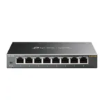 TP-LINK   Switch   TL-SG108E   Web managed   Wall mountable   Gigabit Ethernet (copper) ports quantity 8   Power supply type External   36 month(s)