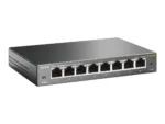 TP-LINK   Switch   TL-SG108E   Web managed   Wall mountable   Gigabit Ethernet (copper) ports quantity 8   Power supply type External   36 month(s)