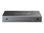 TP-LINK   Switch   TL-SG108E   Web managed   Wall mountable   Gigabit Ethernet (copper) ports quantity 8   Power supply type External   36 month(s)