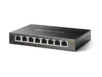 TP-LINK   Switch   TL-SG108E   Web managed   Wall mountable   Gigabit Ethernet (copper) ports quantity 8   Power supply type External   36 month(s)