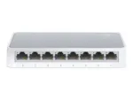 TP-LINK   Switch   TL-SF1008D   Unmanaged   Desktop   10/100 Mbps (RJ-45) ports quantity 8   Power supply type External   36 month(s)