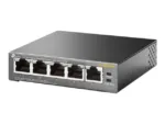 TP-LINK   Switch   TL-SG1005P   Unmanaged   Desktop   Gigabit Ethernet (copper) ports quantity 5   Power over Ethernet (PoE) ports quantity 4   Power supply type External   36 month(s)