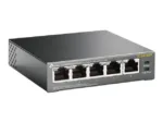 TP-LINK   Switch   TL-SG1005P   Unmanaged   Desktop   Gigabit Ethernet (copper) ports quantity 5   Power over Ethernet (PoE) ports quantity 4   Power supply type External   36 month(s)