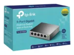 TP-LINK   Switch   TL-SG1005P   Unmanaged   Desktop   Gigabit Ethernet (copper) ports quantity 5   Power over Ethernet (PoE) ports quantity 4   Power supply type External   36 month(s)