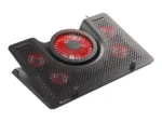GENESIS Laptop cooling pad, OXID 550 15.6-17.3 5 FANS, LED LIGHT, 1 USB   Genesis   Laptop cooling pad, OXID 550   Black   400 x 280 x 55 mm   2 year(s)