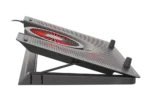 GENESIS Laptop cooling pad, OXID 550 15.6-17.3 5 FANS, LED LIGHT, 1 USB   Genesis   Laptop cooling pad, OXID 550   Black   400 x 280 x 55 mm   2 year(s)