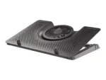 GENESIS Laptop cooling pad, OXID 550 15.6-17.3 5 FANS, LED LIGHT, 1 USB   Genesis   Laptop cooling pad, OXID 550   Black   400 x 280 x 55 mm   2 year(s)