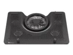 GENESIS Laptop cooling pad, OXID 550 15.6-17.3 5 FANS, LED LIGHT, 1 USB   Genesis   Laptop cooling pad, OXID 550   Black   400 x 280 x 55 mm   2 year(s)
