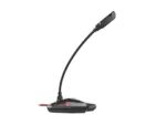 Genesis   Gaming microphone   Radium 100   Black and red   USB 2.0