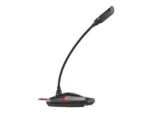 Genesis   Gaming microphone   Radium 100   Black and red   USB 2.0
