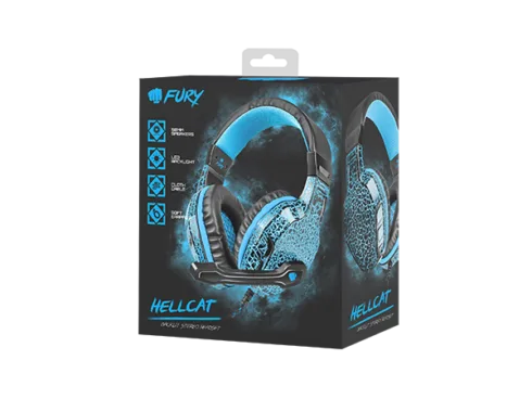 Fury   Wired   On-Ear   Gaming Headset   NFU-0863	Hellcat