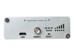 LTE Router   TRB140   No Wi-Fi   10/100/1000 Mbit/s   Ethernet LAN (RJ-45) ports 1   Mesh Support No   MU-MiMO No   2G/3G/4G   Antenna type 1 x SMA for LTE   1 x Virtual network interface via micro USB   24 month(s)