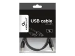 USB 2.0 AM to Type-C kabelis, 1 m, supakuotas dėžutėje
