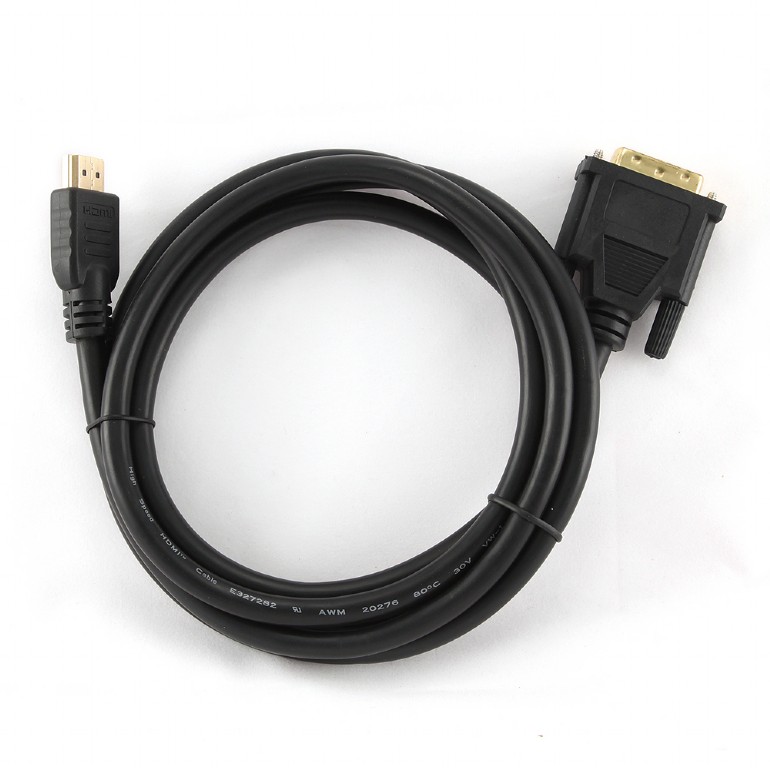 272227-cc-hdmi-dvi-6-8716309043458-0.webp Gembird monitoriaus kabelis HDMI/DVI-DM (18+1) 1.8m Cablexpert HDMI to DVI-D 1.8 m
