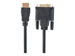 Gembird monitoriaus kabelis HDMI/DVI-DM (18+1) 1.8m   Cablexpert   HDMI to DVI-D   1.8 m