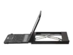 Aten   1U Ultra Short Depth Dual Rail WideScreen LCD Console (USB/HDMI/DVI/VGA)