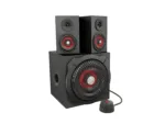GENESIS Helium 610BT Computer Speakers, Wired, Bluetooth, Black   Genesis   Helium 610BT   Bluetooth   Red/Black   Computer Speakers