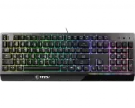 MSI   Vigor GK30   Gaming Keyboard   Wired   RGB LED light   US   Black