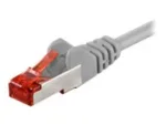 Goobay   CAT 6 patch cable S/FTP (PiMF)   93570   Grey RJ45 Male   RJ45 Male