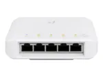Ubiquiti USW-Flex Indoor/outdoor 5Port Poe Gigabit Switch with 802.3bt Input Power Support   Ubiquiti