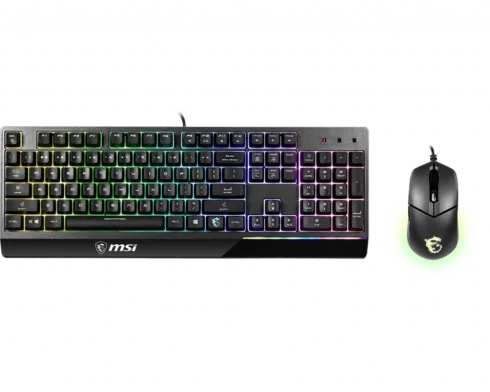 MSI   Vigor GK30 COMBO   Keyboard and Mouse Set   Wired   RGB LED light   US