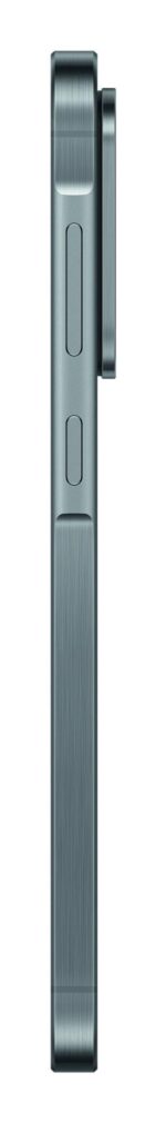 Galaxy A56 5G su matiniu paviršiumi, šoninis vaizdas