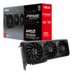 Graphics Card ASUS AMD Radeon RX 9060 XT 16 GB GDDR6 128 bit PCIE 5.0 16x Triple slot Fansink 1xHDMI 2xDisplayPort PRIME-RX9060XT-O16G