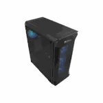 GENESIS IRID 505 ARGB Pc case, Midi tower, 2xUSB 3.0, 2xUSB 2.0, 2x Jack, Black   Genesis