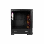GENESIS IRID 505 ARGB Pc case, Midi tower, 2xUSB 3.0, 2xUSB 2.0, 2x Jack, Black   Genesis